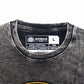 Nomad Sari Stonewashed Cotton T-Shirt - Rebel - Charcoal - Large - Luna Panther