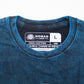 Nomad Sari Stonewashed Cotton T-Shirt - Stay Wild Moon Child - Blue - Large - Luna Panther