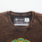 Nomad Sari Stonewashed Cotton T-Shirt - Sun & Zodiac - Brown - Large - Luna Panther