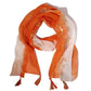 Nomad Sari Summer Turtle Print Scarf - Coral (180x50cm) - Luna Panther