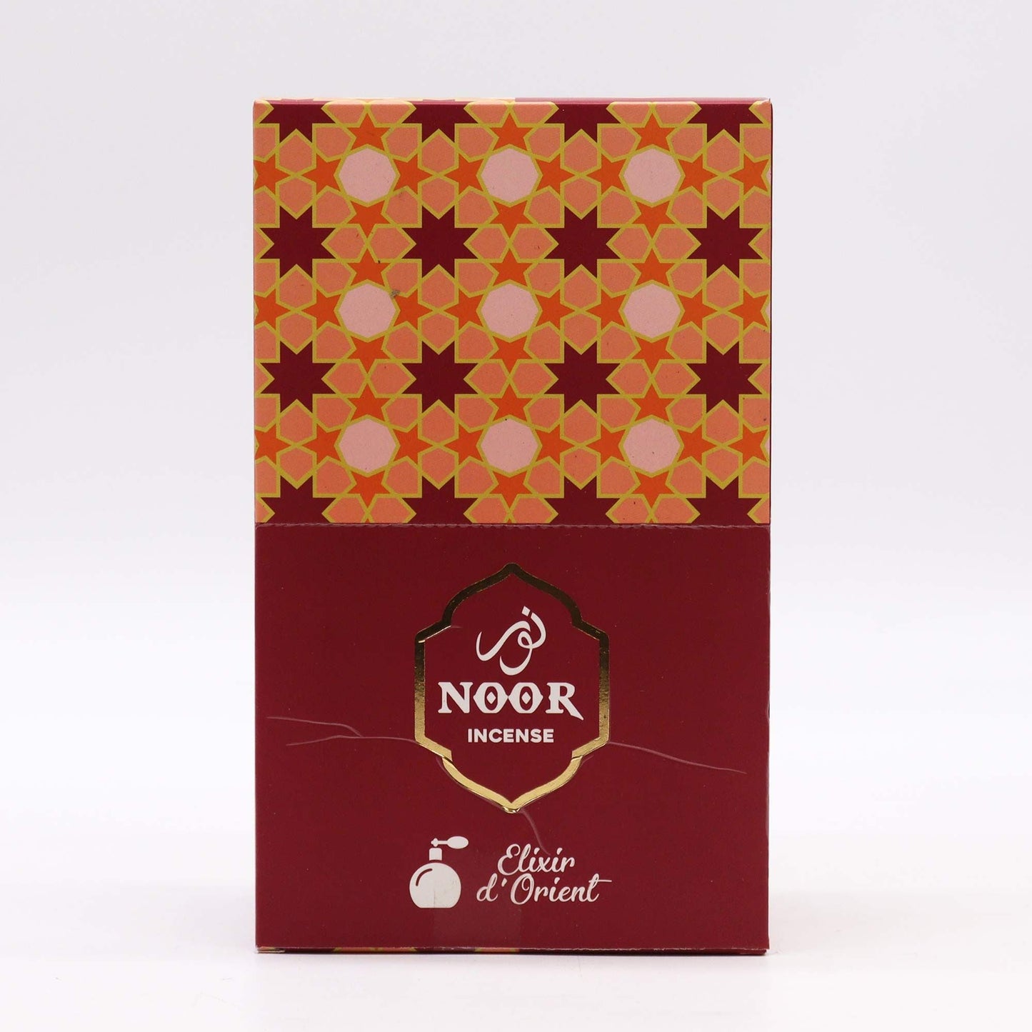 Polished Noor Oud Incense Ruby featuring natural patterning and unique variations - Luna Panther