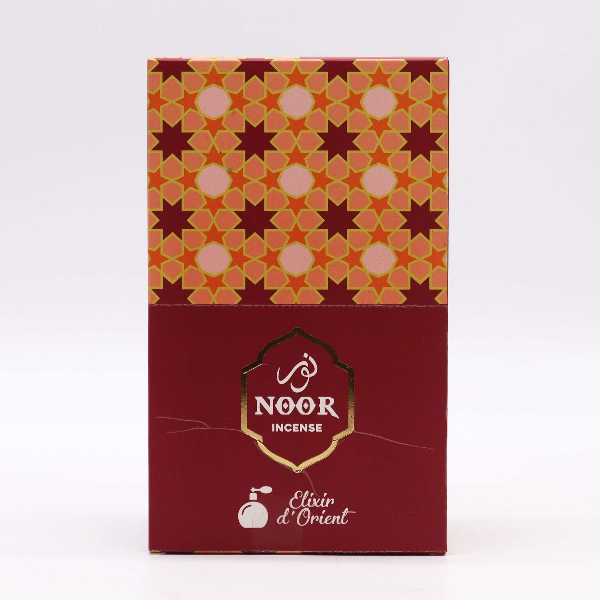Polished Noor Oud Incense Ruby featuring natural patterning and unique variations - Luna Panther