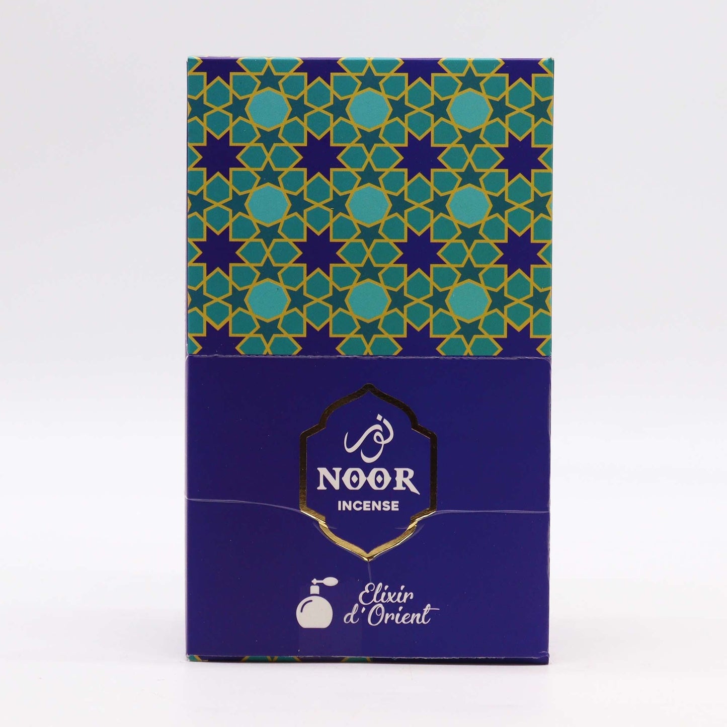 Polished Noor Oud Incense Topaz featuring natural patterning and unique variations - Luna Panther