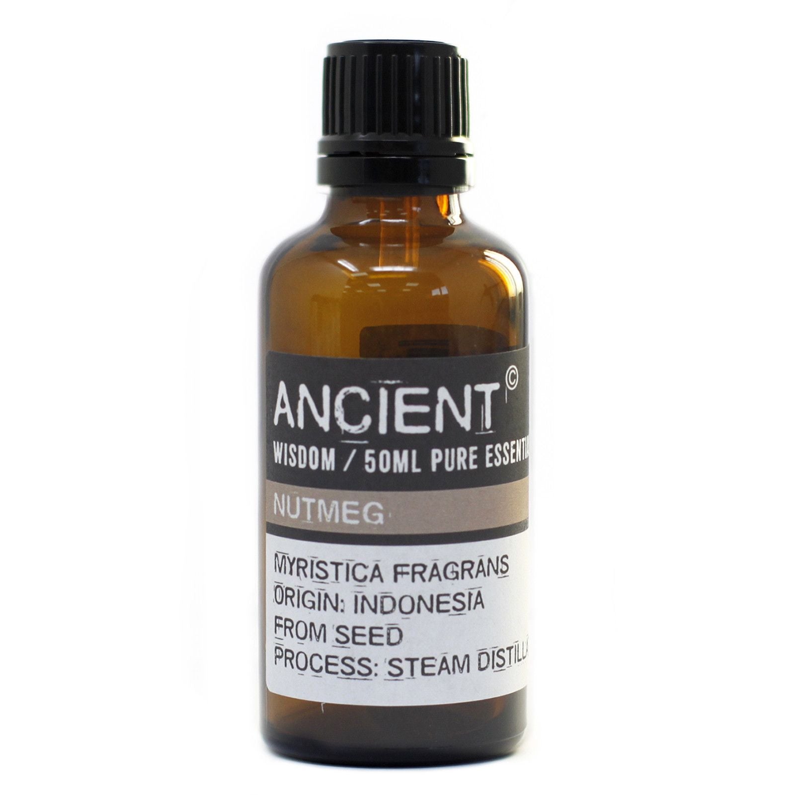 Polished Nutmeg 50ml featuring natural patterning and unique variations - Luna Panther