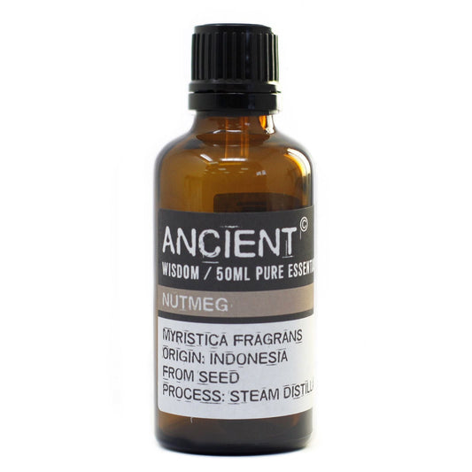 Polished Nutmeg 50ml featuring natural patterning and unique variations - Luna Panther