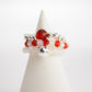 Nymph Spirit Gemstone Ring Set - Blood Moon - Luna Panther