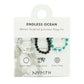 Nymph Spirit Gemstone Ring Set - Endless Ocean - Luna Panther
