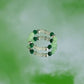 Nymph Spirit Gemstone Ring Set - Forest Spirit - Luna Panther