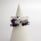 Nymph Spirit Gemstone Ring Set - Full Moon - Luna Panther