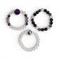 Nymph Spirit Gemstone Ring Set - Full Moon - Luna Panther
