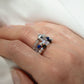 Nymph Spirit Gemstone Ring Set - Northern Lights - Luna Panther