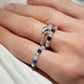 Nymph Spirit Gemstone Ring Set - Northern Lights - Luna Panther