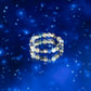 Nymph Spirit Gemstone Ring Set - Northern Lights - Luna Panther