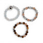 Nymph Spirit Gemstone Ring Set - Sea Sunset - Luna Panther