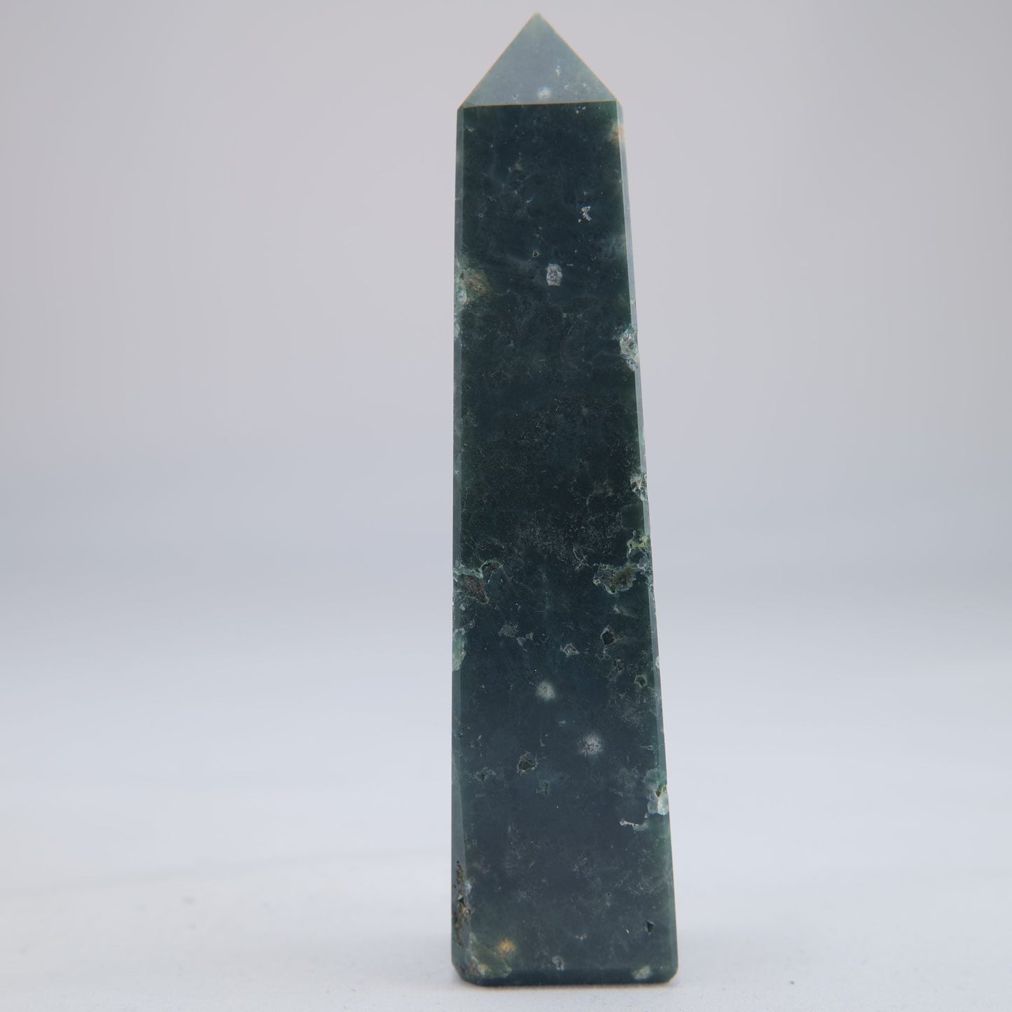 Ocean Jasper Crystal Tower 104g - Luna Panther