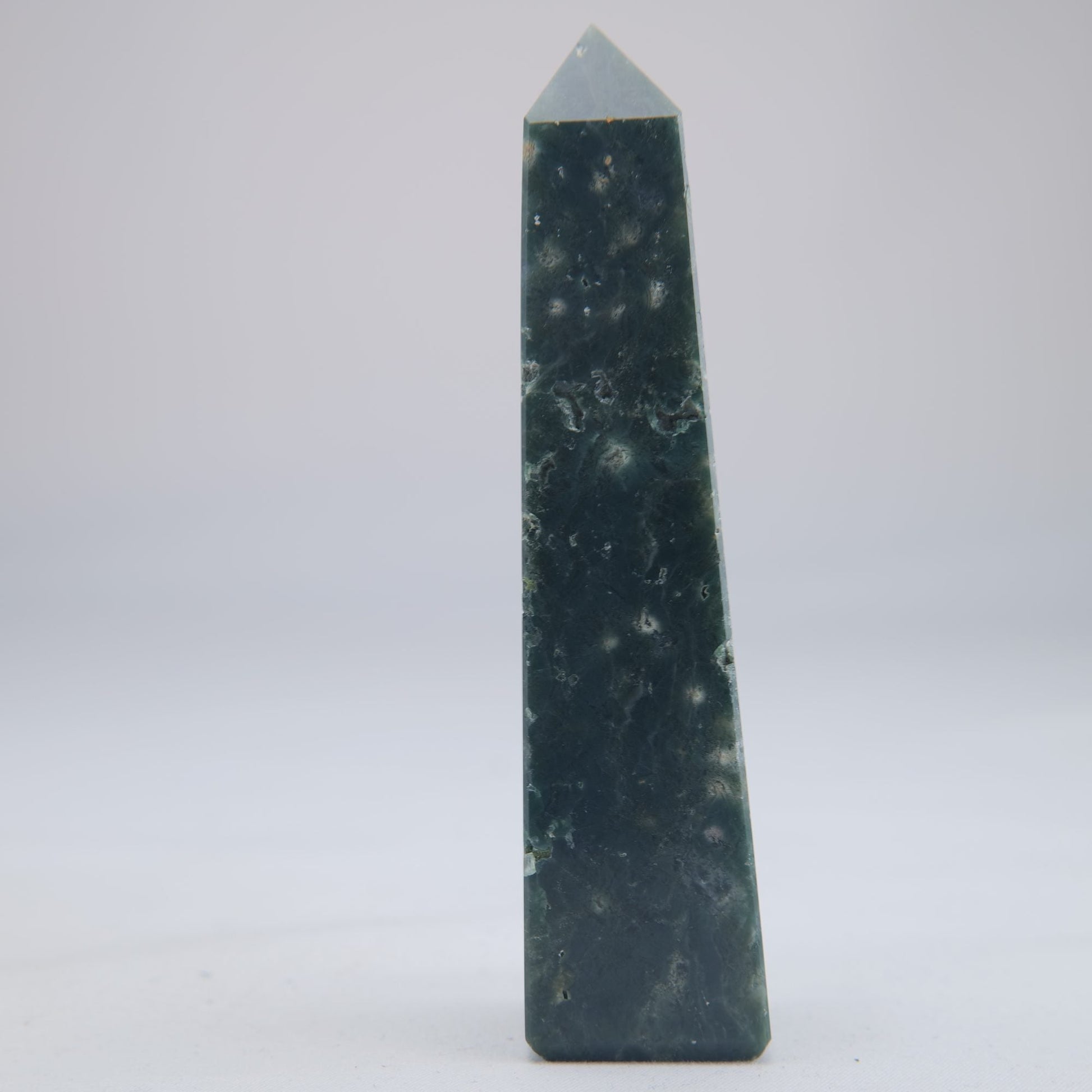 Ocean Jasper Crystal Tower 104g - Luna Panther
