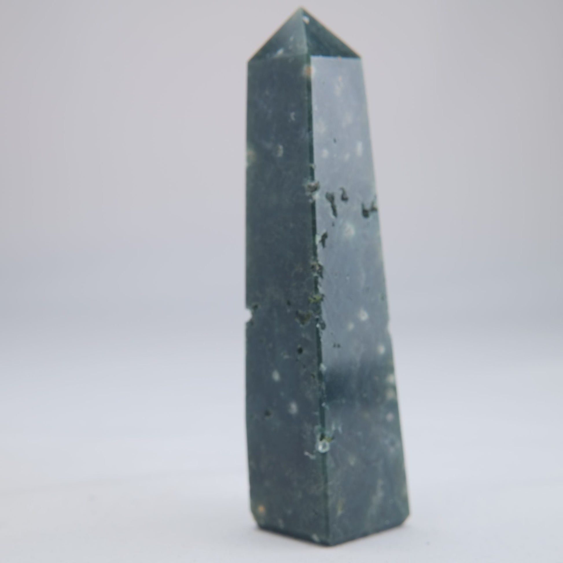 Ocean Jasper Crystal Tower 104g - Luna Panther