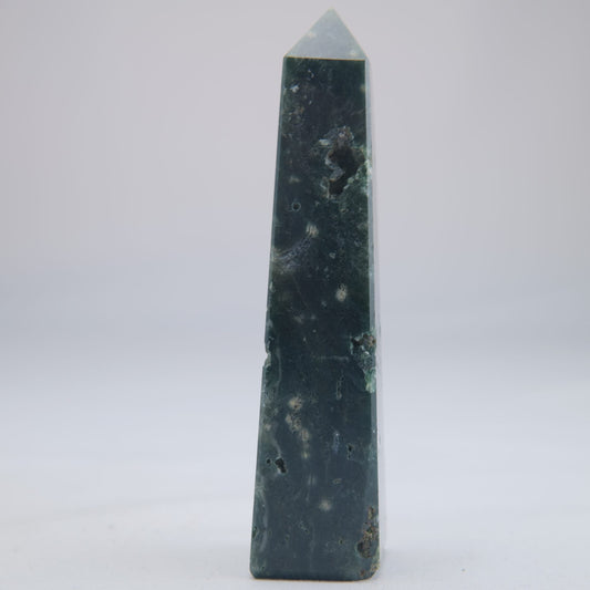 Ocean Jasper Crystal Tower 104g - Luna Panther