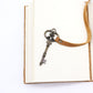 Oiled Tan Leather & Key - 200 pages - 13x18cm - Luna Panther