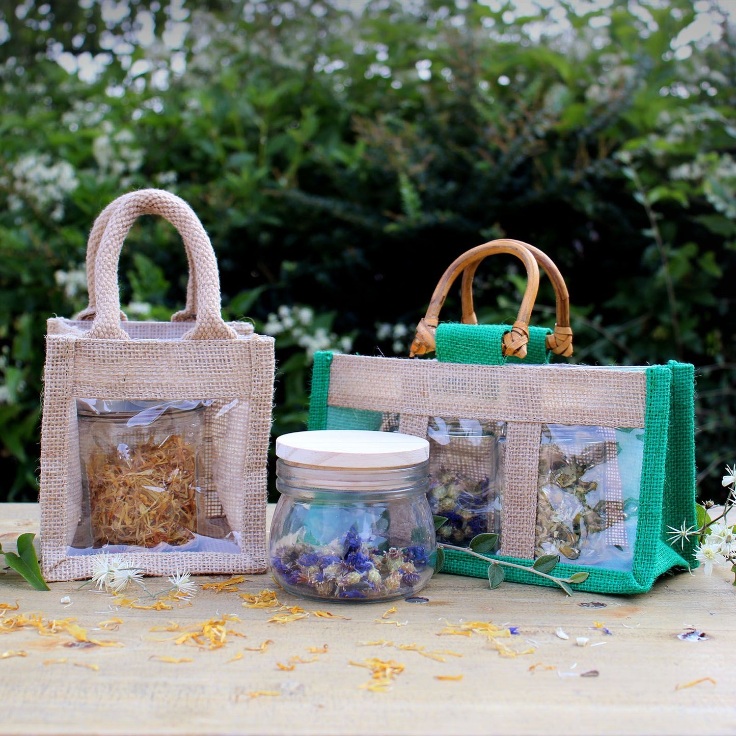 Polished One Window Jar Gift Bag 12X12X13Cm featuring natural patterning and unique variations - Luna Panther