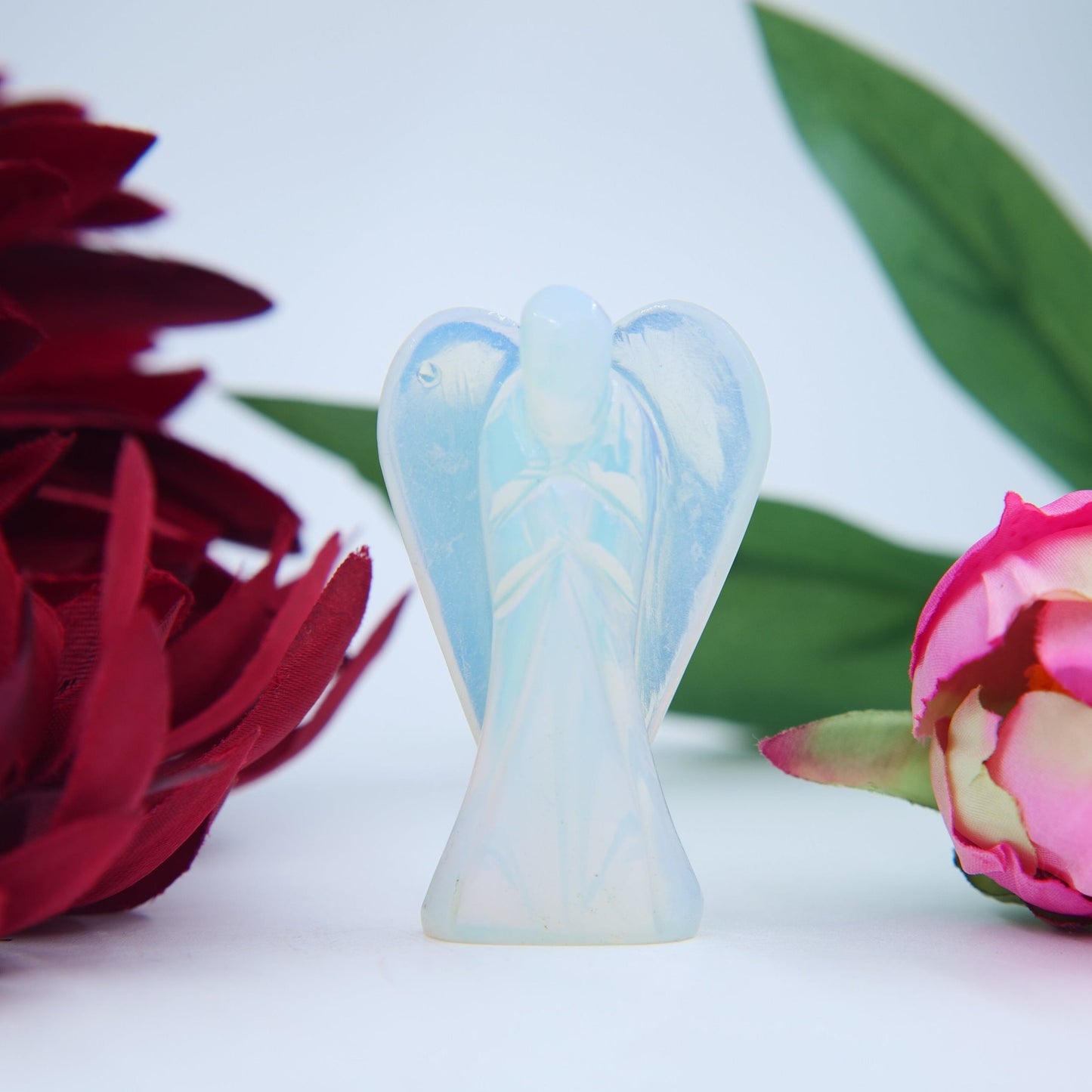 Opalite Crystal Angel — 55mm - Luna Panther