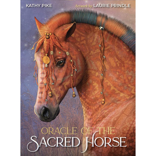 Polished Oracle of the Sacred Horse by Kathy Pike Book & Merchandise Book featuring natural patterning and unique variations - Luna Panther