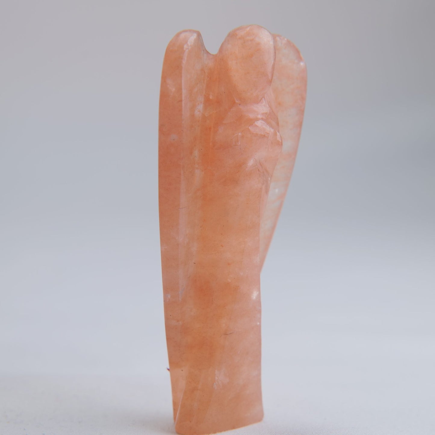 Orange Aventurine Angel Carving 51g 80mm - Luna Panther