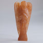 Orange Aventurine Angel Carving 53g 80mm - Luna Panther
