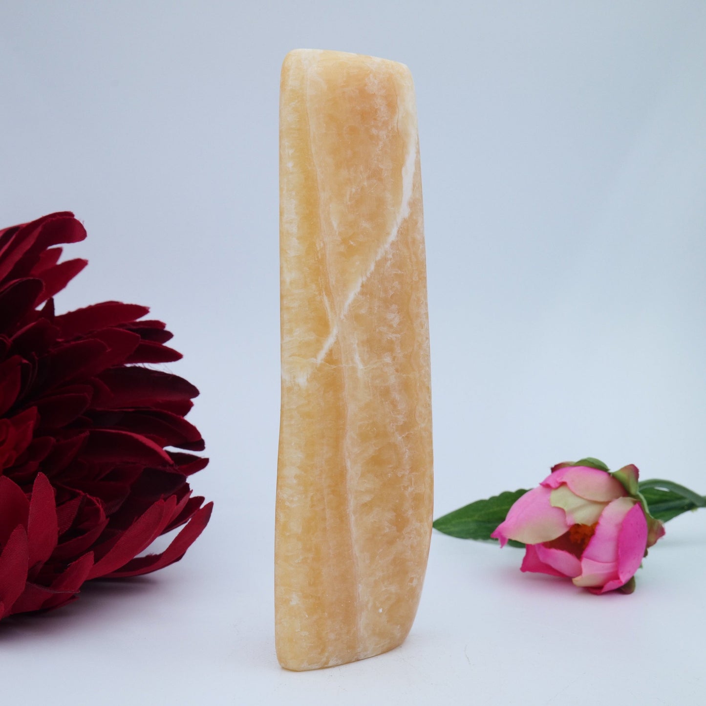 Orange Calcite Freeform — 285 g - Luna Panther