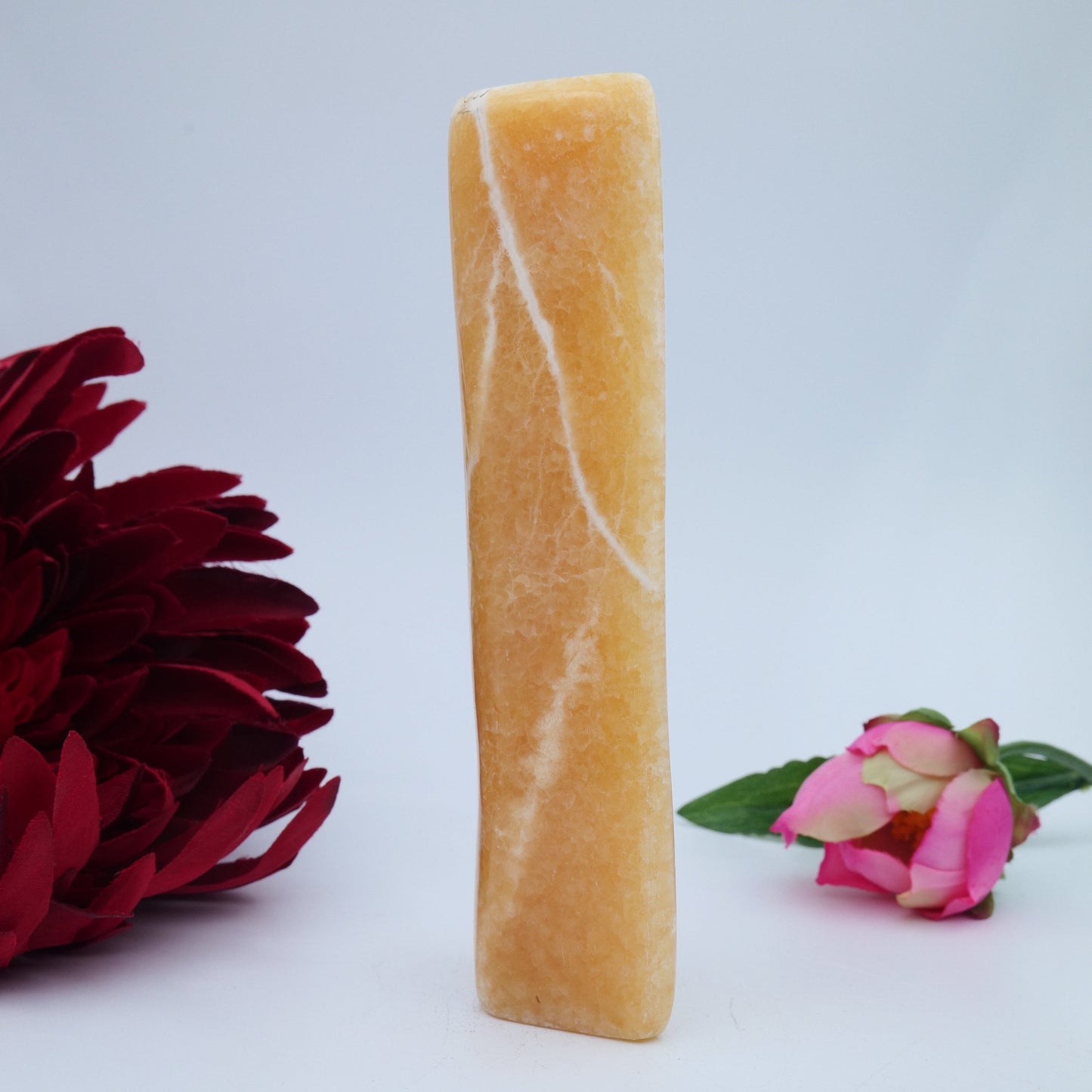 Orange Calcite Freeform — 285 g - Luna Panther
