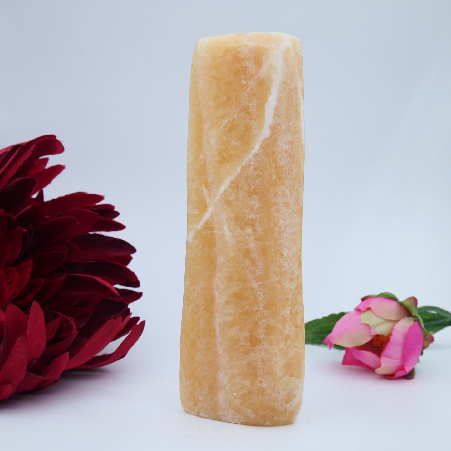 Orange Calcite Freeform — 285 g - Luna Panther