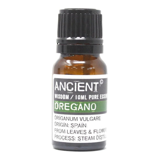 Polished Oregano Essential Oil 10ml featuring natural patterning and unique variations - Luna Panther