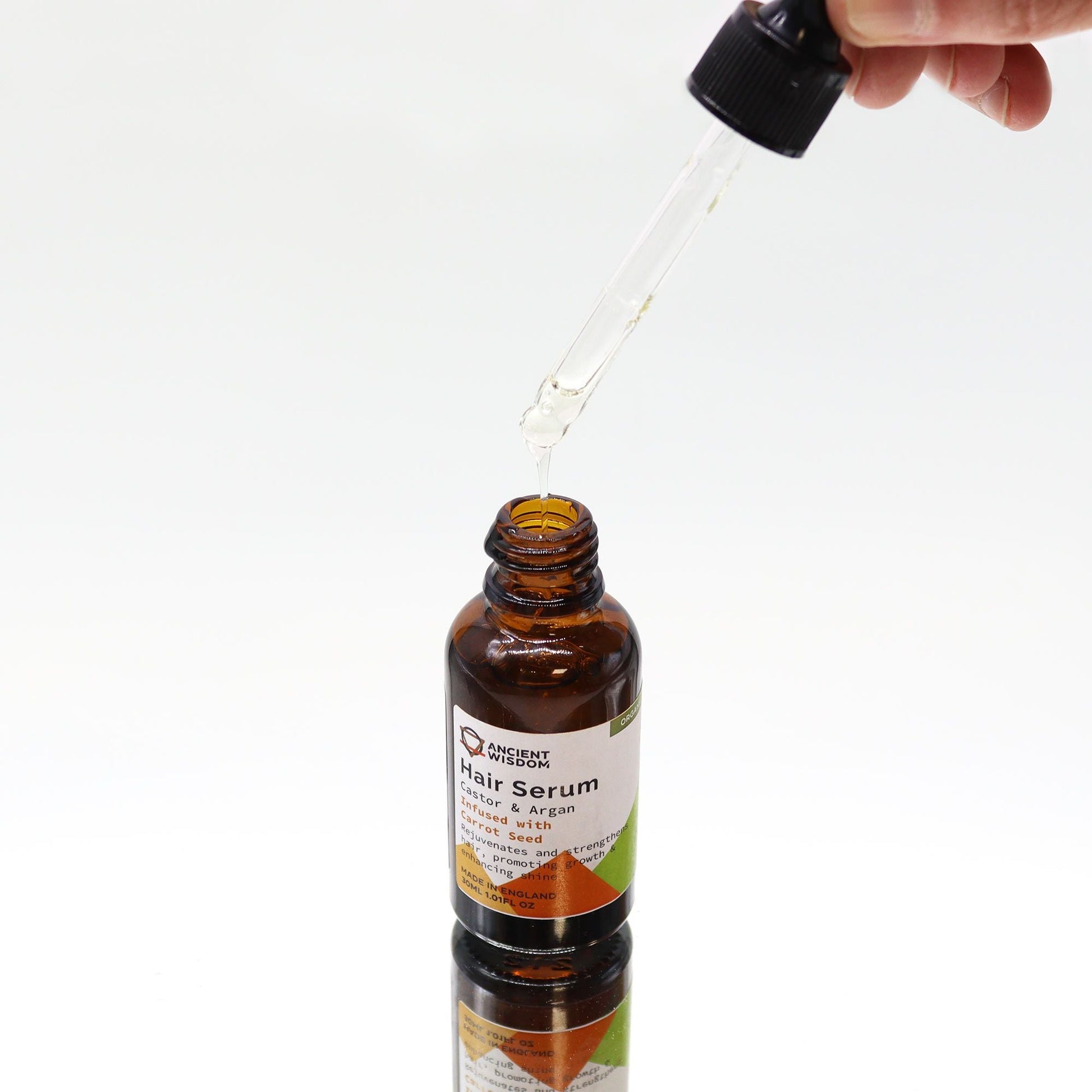 Organic Hair Serum 30ml - Carrot Seed - Luna Panther