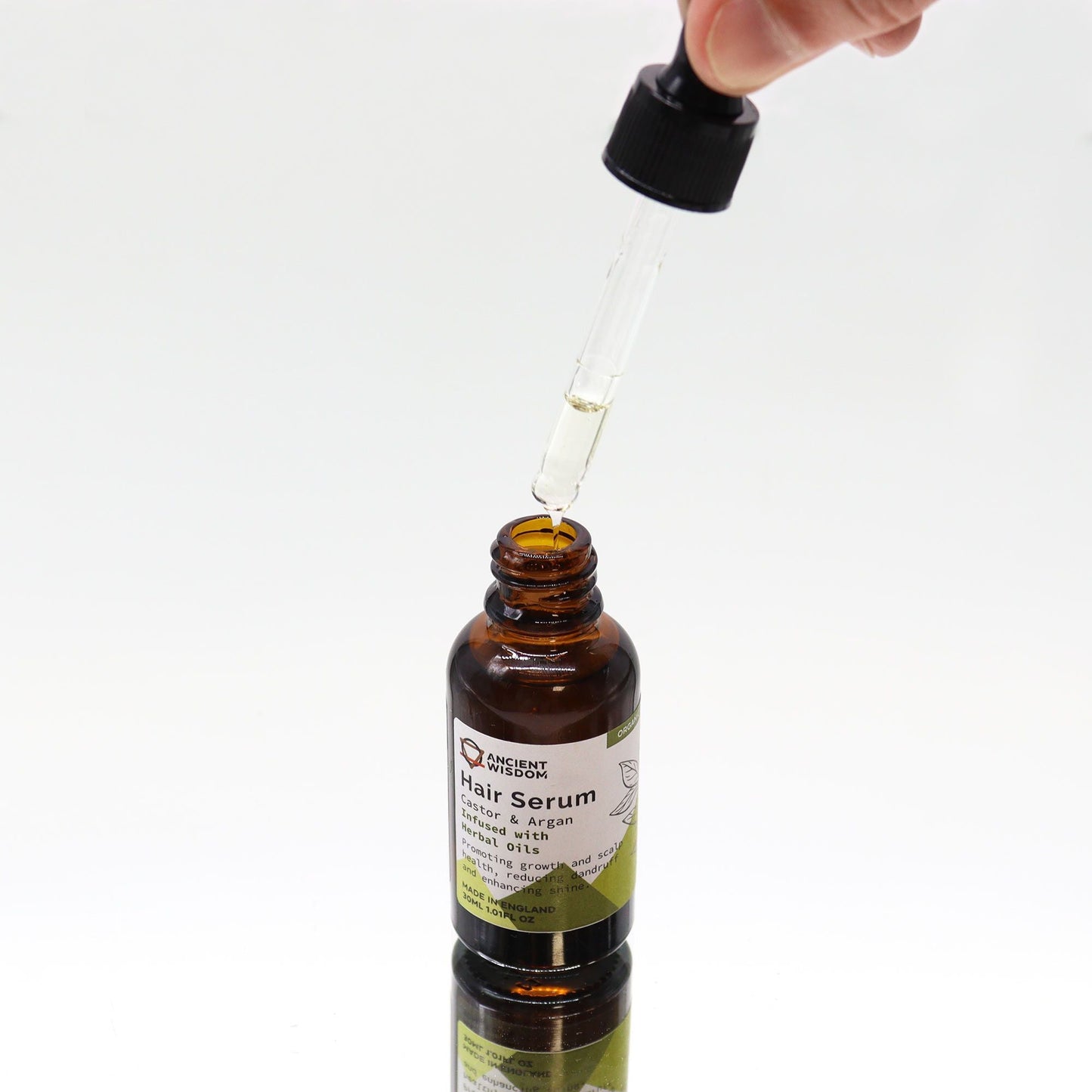 Organic Hair Serum 30ml - Herbal - Luna Panther