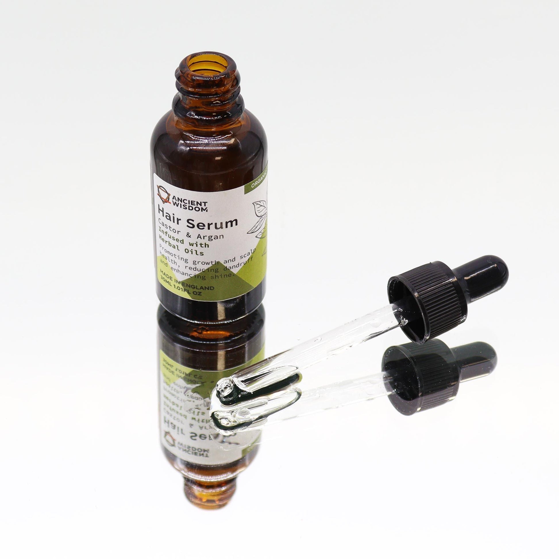 Organic Hair Serum 30ml - Herbal - Luna Panther