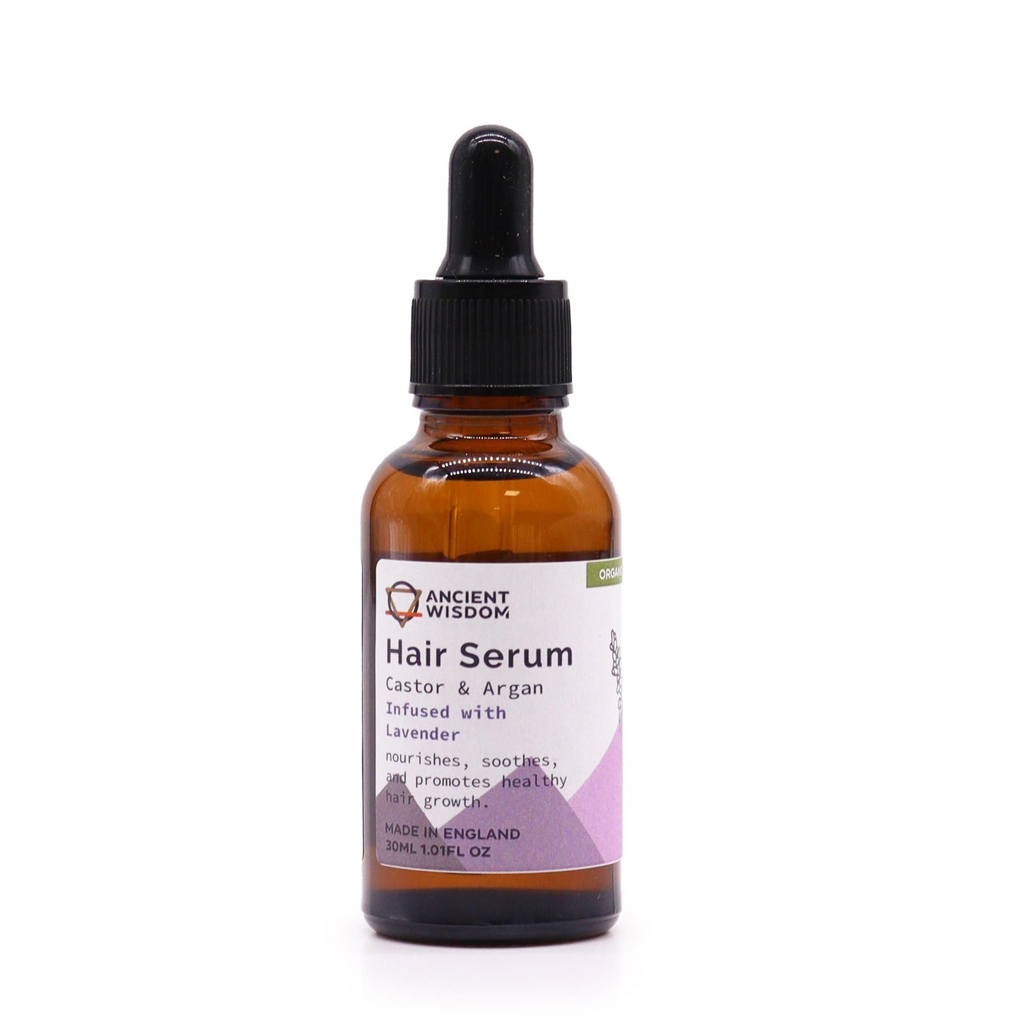 Organic Hair Serum 30ml - Lavender - Luna Panther