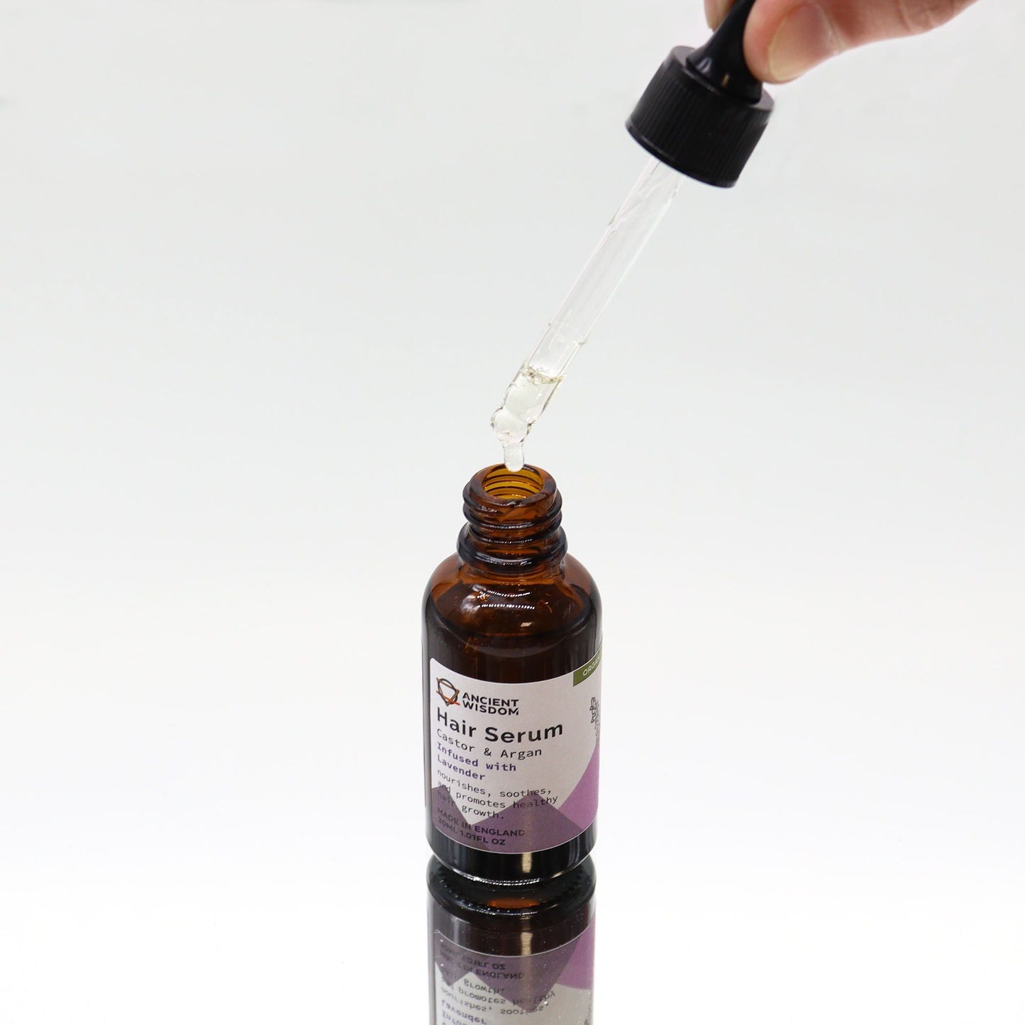 Organic Hair Serum 30ml - Lavender - Luna Panther