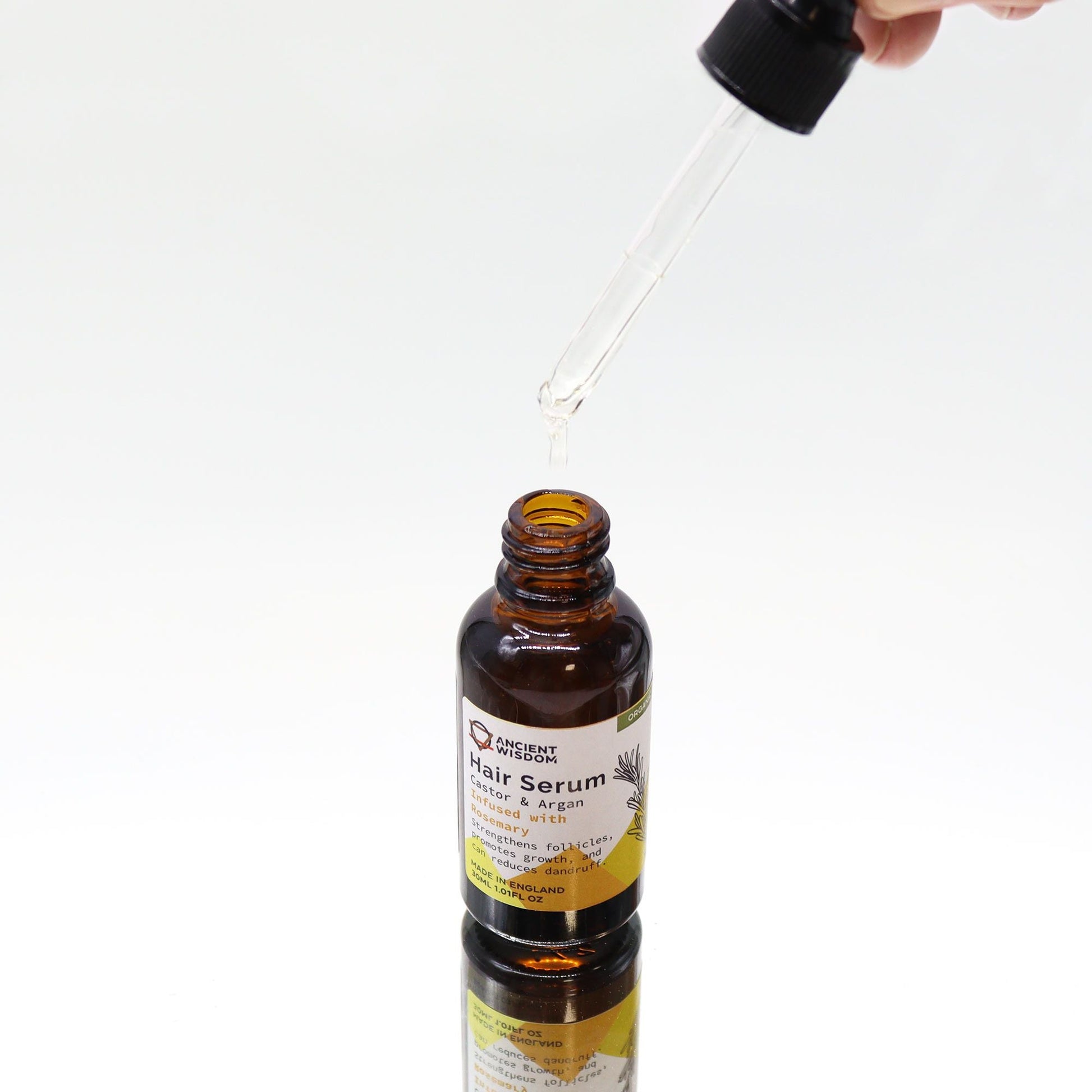 Organic Hair Serum 30ml - Rosemary - Luna Panther