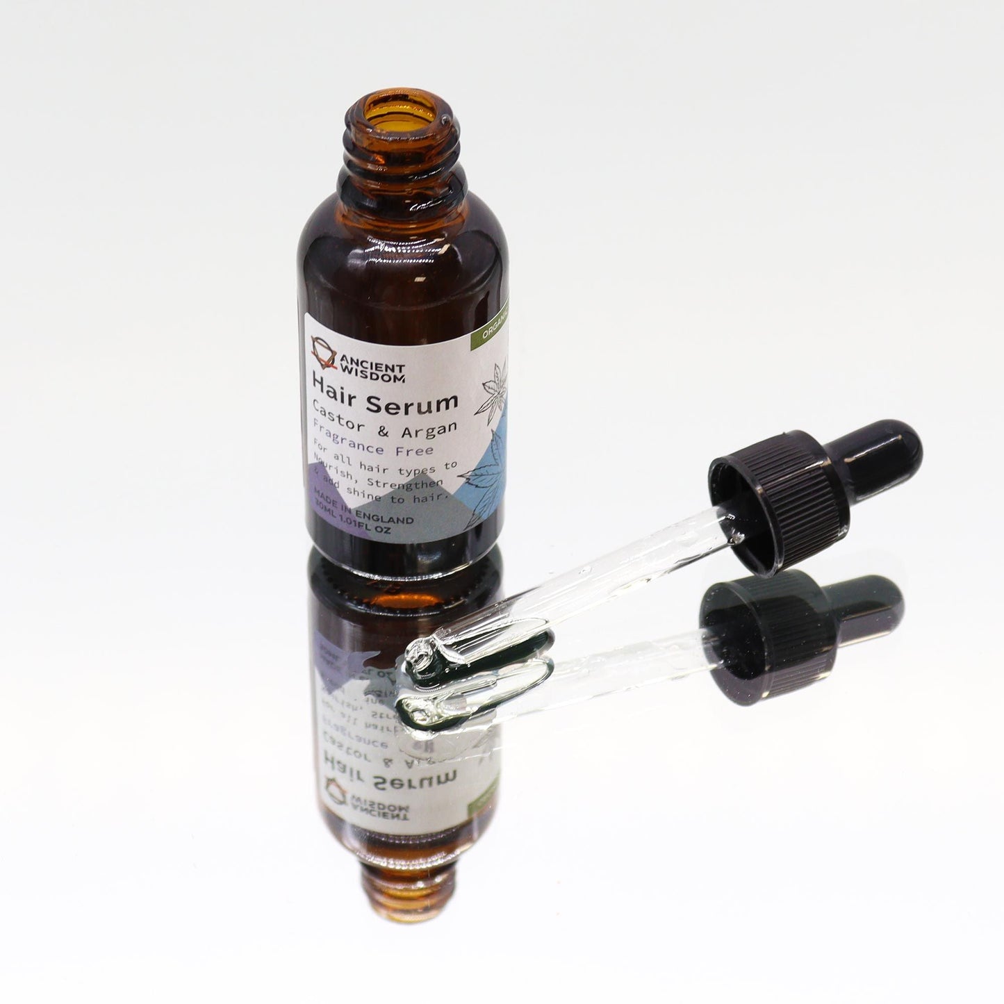 Organic Hair Serum 30ml - Unfragranced - Luna Panther