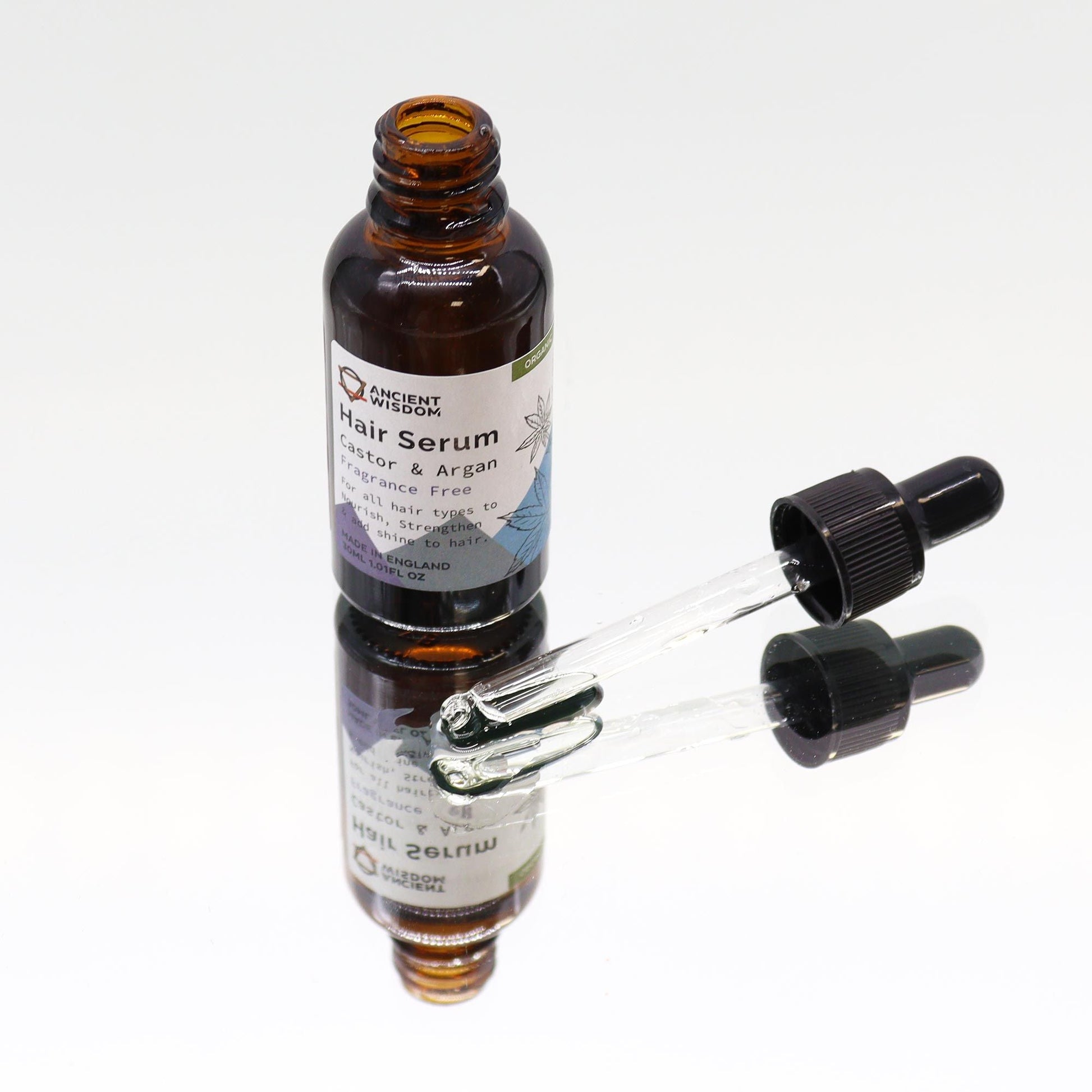 Organic Hair Serum 30ml - Unfragranced - Luna Panther