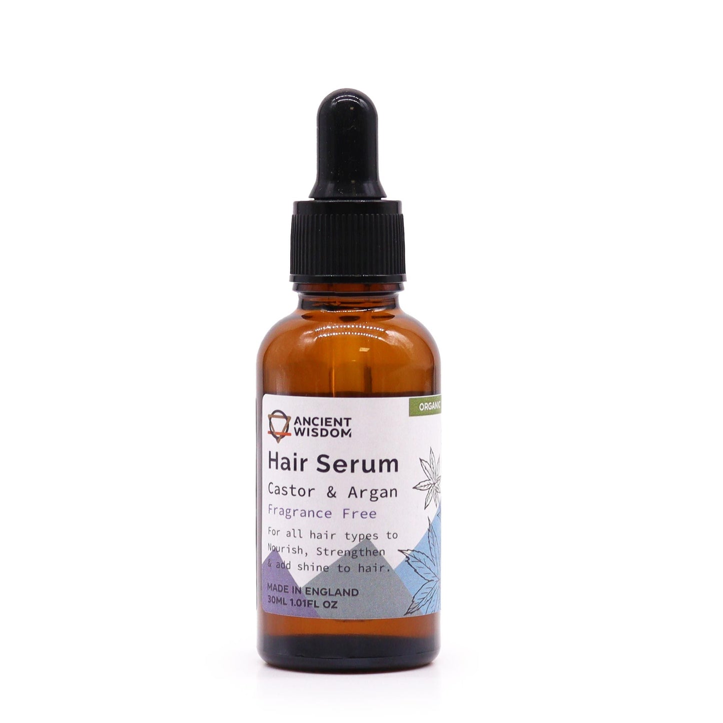 Organic Hair Serum 30ml - Unfragranced - Luna Panther