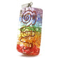 Polished Orgonite Power Pendant Rainbow Copper Attractor featuring natural patterning and unique variations - Luna Panther