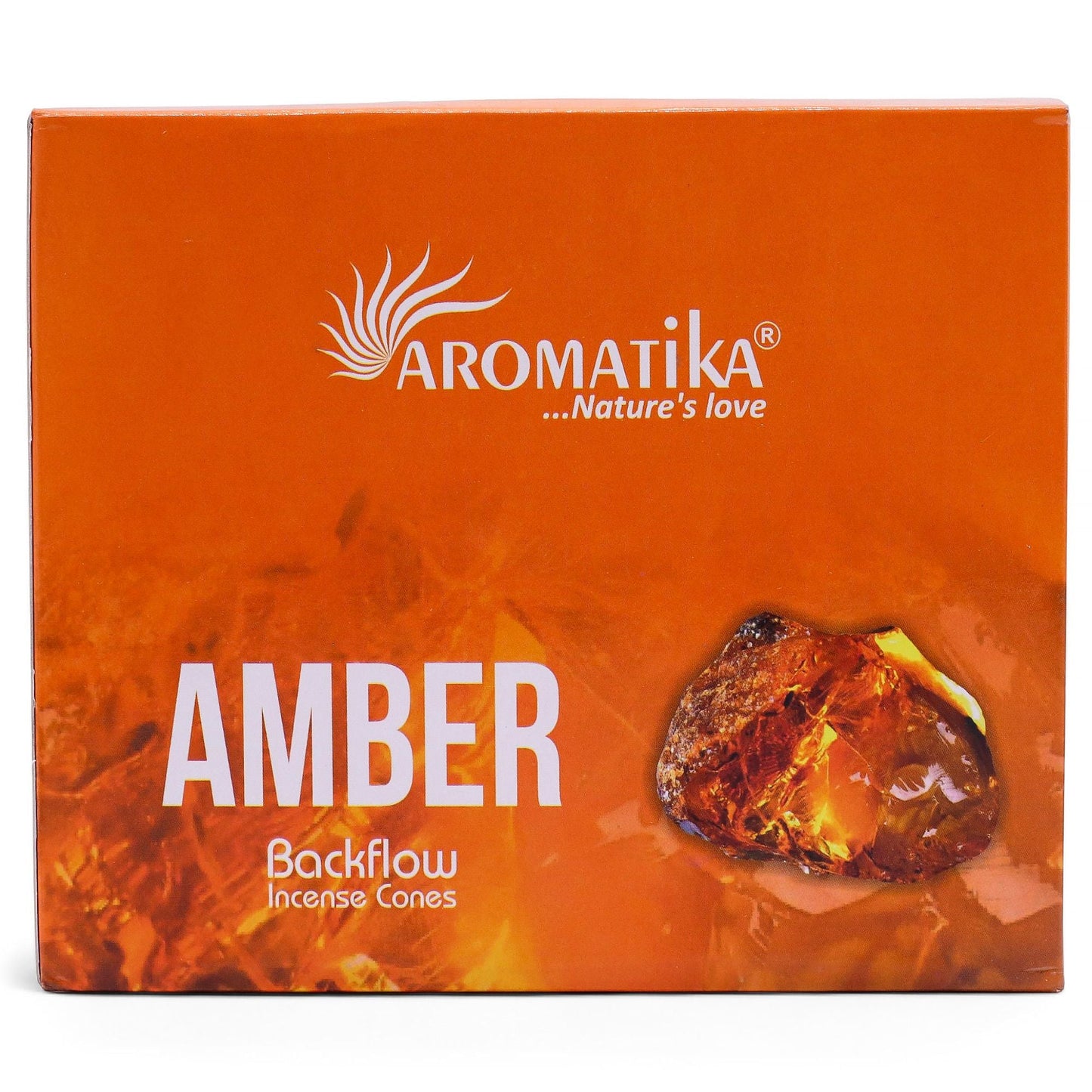 Pack of 10 Masala Backflow Incense - Amber - Luna Panther
