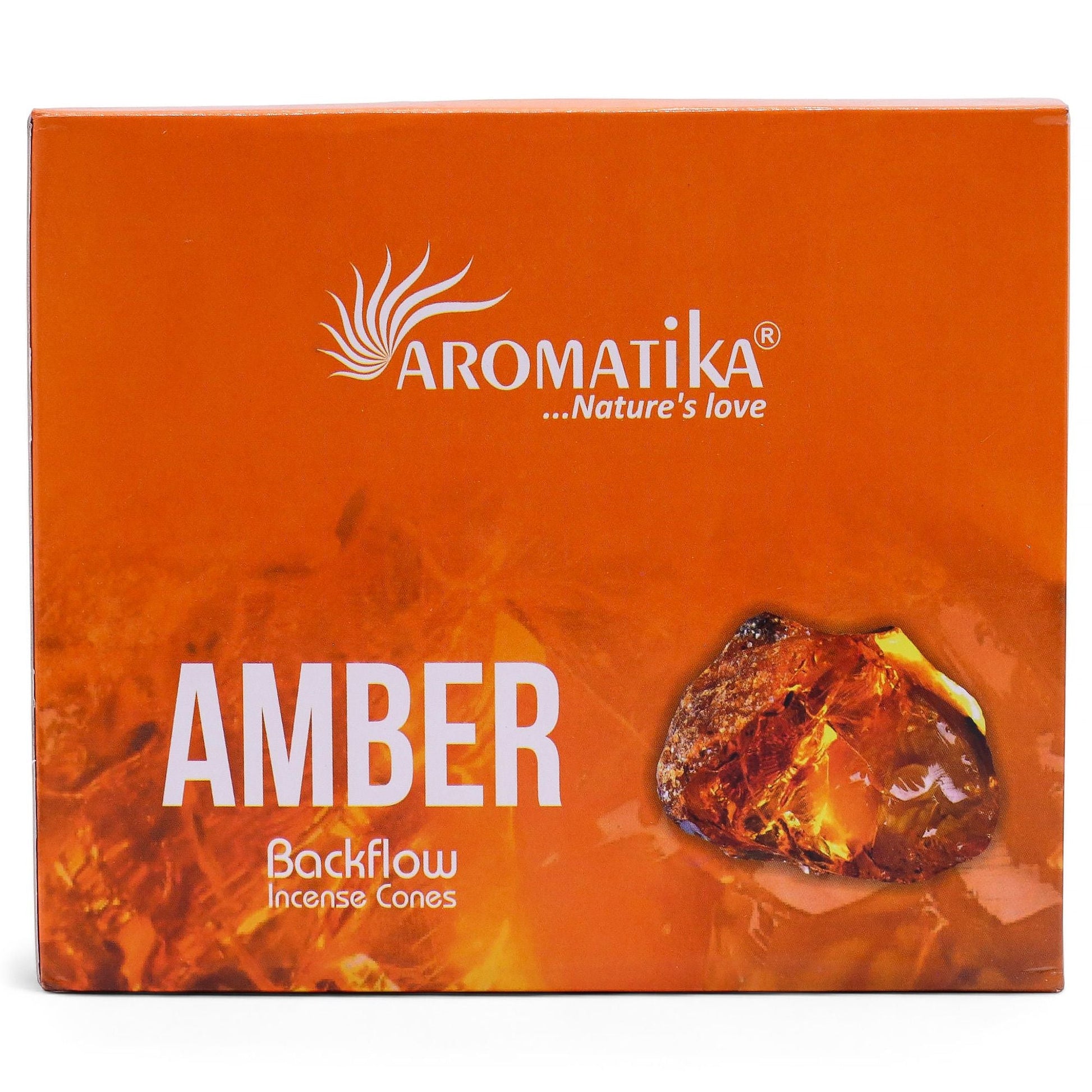 Pack of 10 Masala Backflow Incense - Amber - Luna Panther