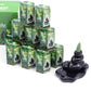 Pack of 10 Masala Backflow Incense - Rain Forest - Luna Panther