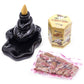 Pack of 10 Masala Backflow Incense - Sandalwood & Vanilla - Luna Panther