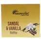 Pack of 10 Masala Backflow Incense - Sandalwood & Vanilla - Luna Panther