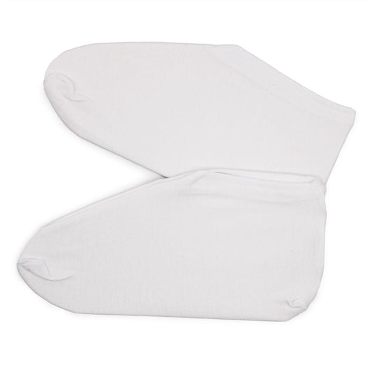 Polished Pair of Professional Treatment Socks featuring natural patterning and unique variations - Luna Panther