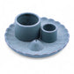 Palo Santo Stick & Smudge Holder - Lotus Flower - Blue - Luna Panther
