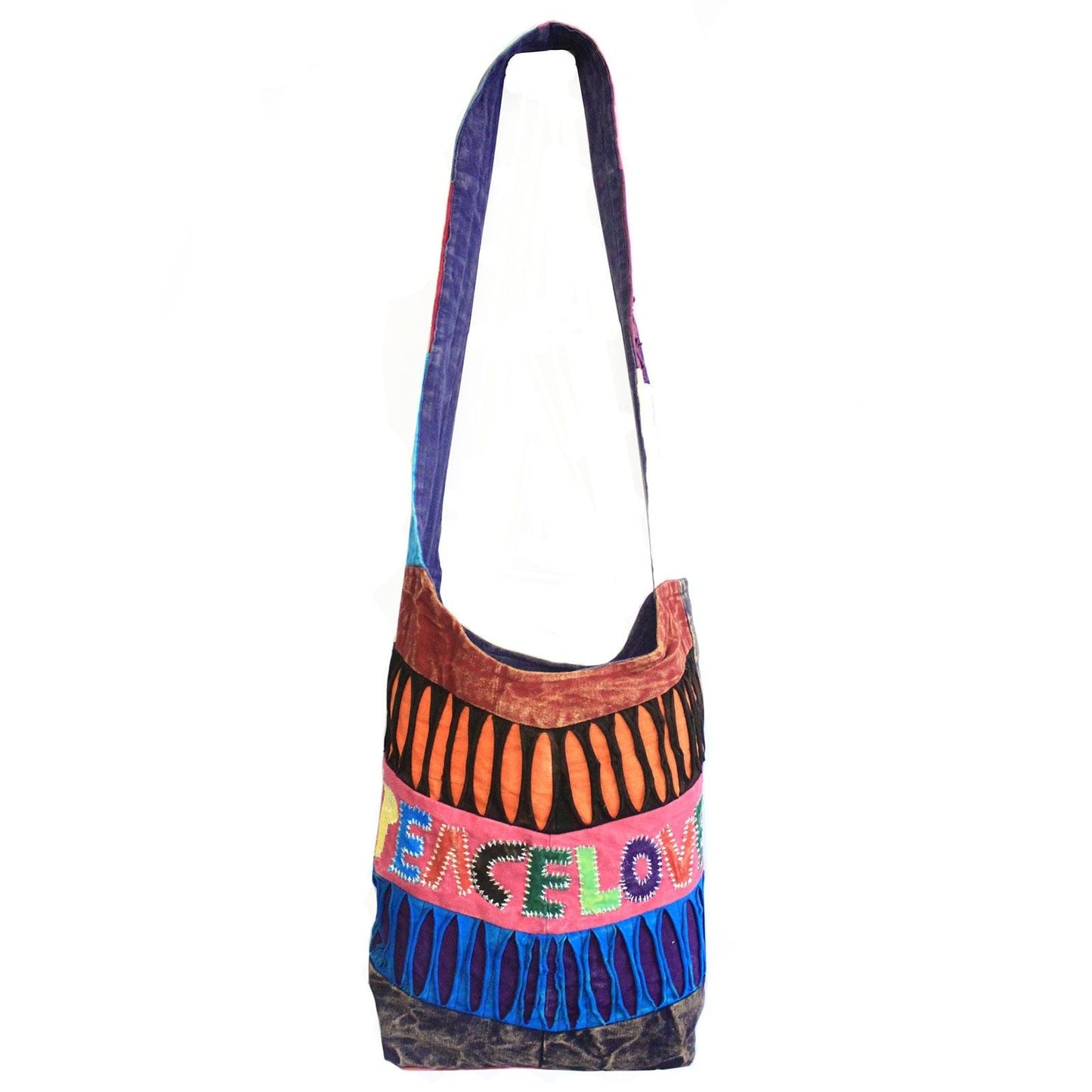 Polished Peace & Love Bags (asst des) featuring natural patterning and unique variations - Luna Panther
